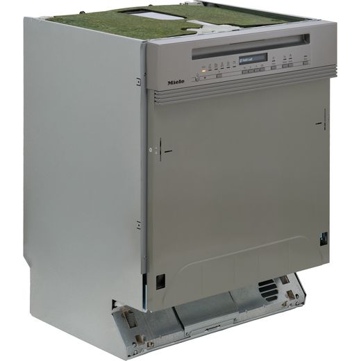 Miele Semi Integrated Standard Dishwasher - Stainless Steel - Right perpsective shot